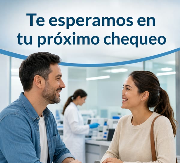 Ejemplo de campaña para volver al próximo chequeo